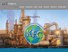 Tablet Screenshot of kfcgroup.net